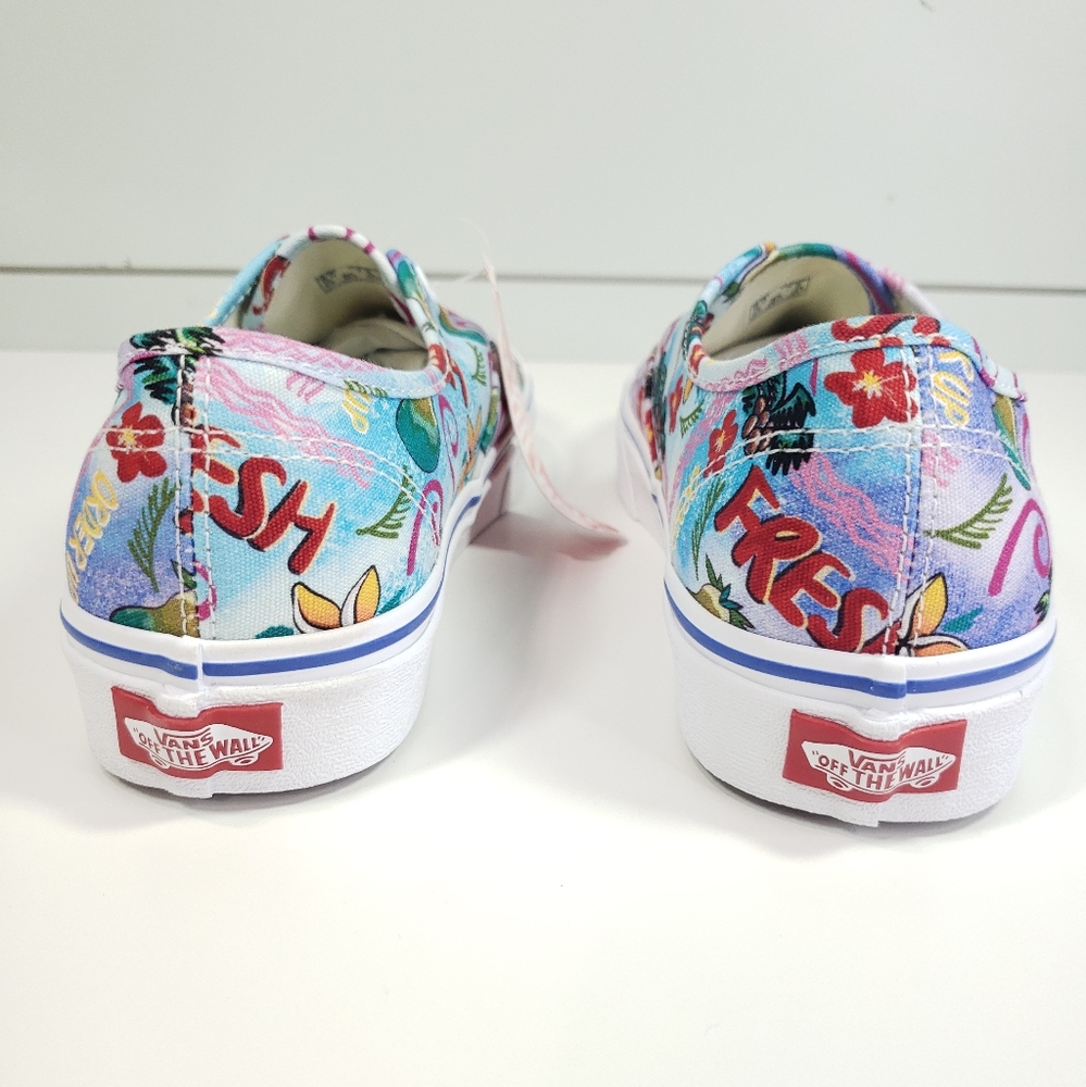 Vans Authentic Vans Market Tropic Hawaii Aloha Skateboard Sneakers Women's 7.5 - Picture 6 of 8